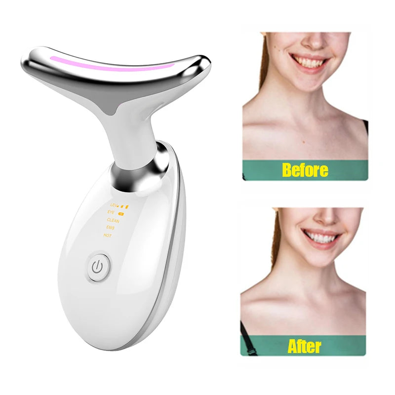 Wavy Facial Massager Microcurrent Skin Firming Device