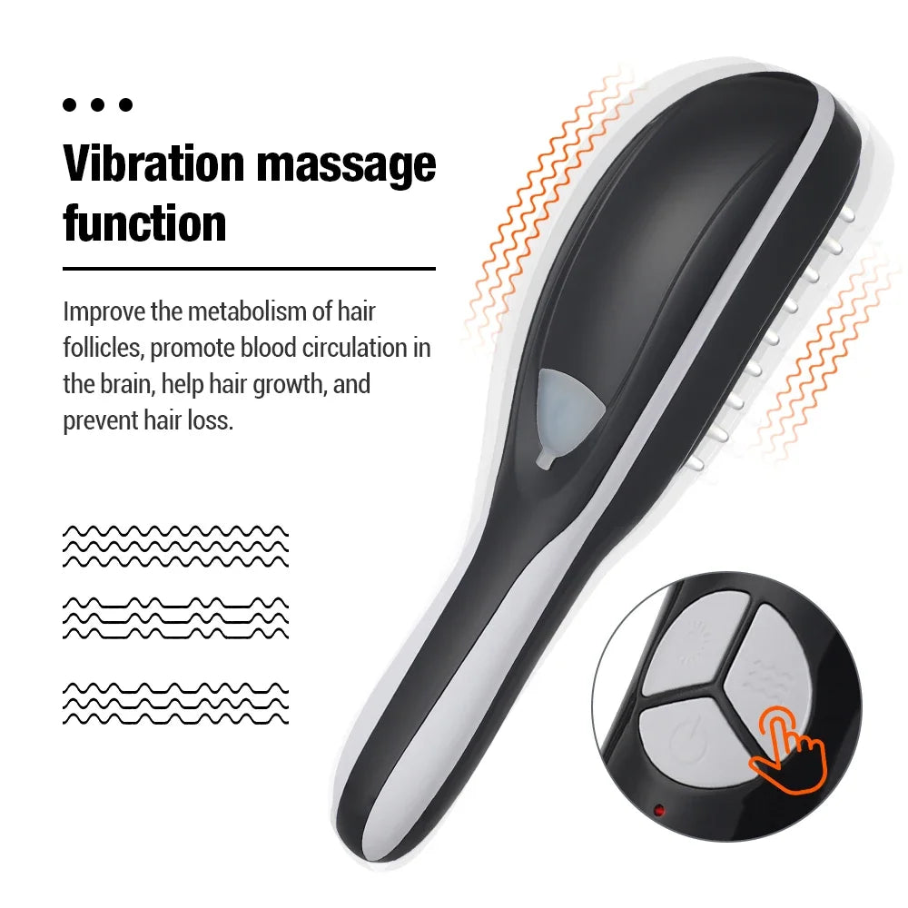 Electric Spray Massage Comb Hair Growth & Scalp Therapy