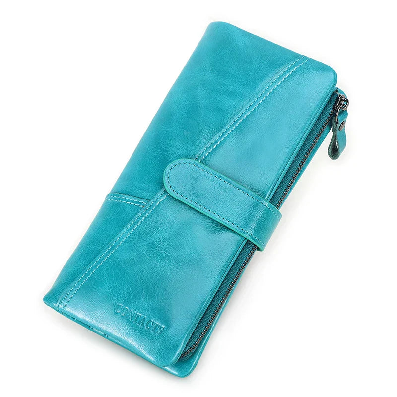Women's Long Clutch Wallets with Cell Phone Bag and Card Holder