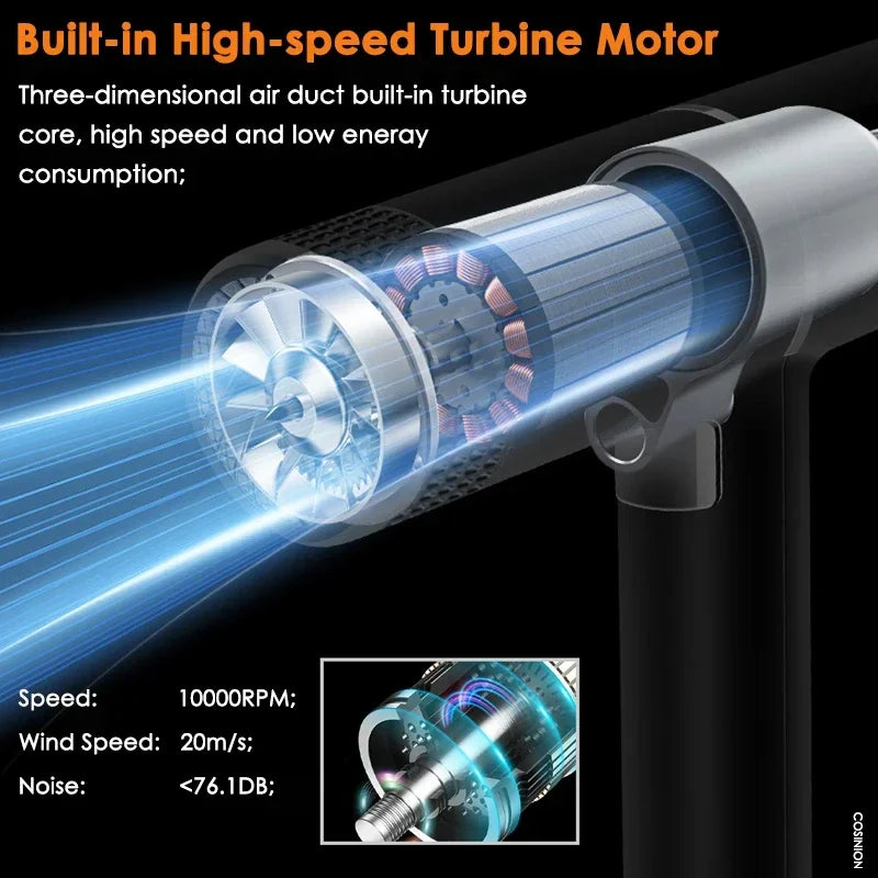 Hair Dryer Infrared Negative Ionic Blow Dryer Hot Cold Wind
