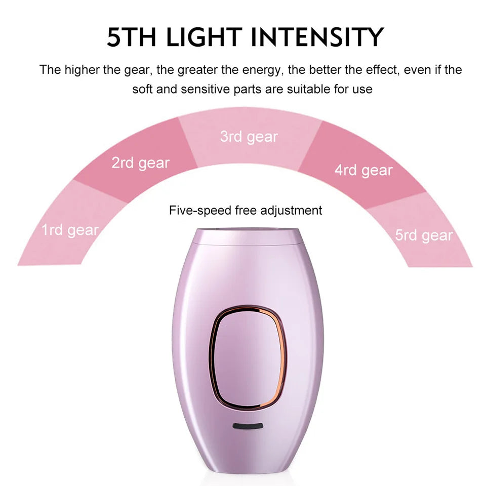 IPL Hair Removal Permanent Laser Epilator 600000 Flash Depilator