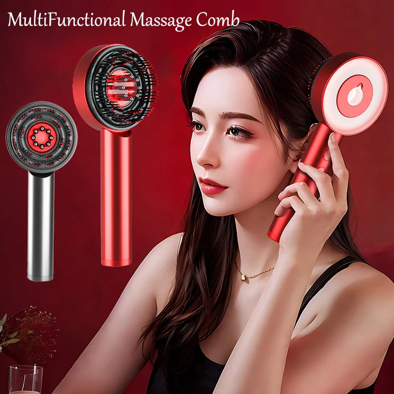 Electric Scalp Massager – Hair Growth & Deep Muscle Relief