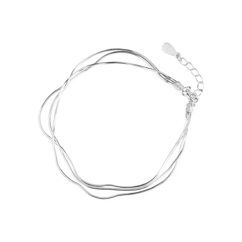 925 Silver Layer Bracelets for Women – Hot Jewelry