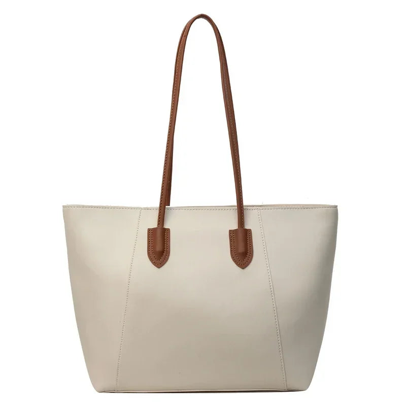 Trendy Light Luxury Women's Handbag with PU Zipper