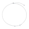 Sideways Cross Necklace – Minimal Chic Gold Stainless Steel