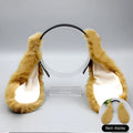 Plush Bunny Ear Headband – Cute Party Accessory & Soft Polyester