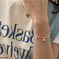 S925 Sterling Silver Geometric Love Bracelet – Elegant Gift