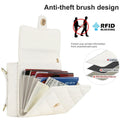 Leather Crossbody Wallet Case Flip Cover