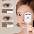Mini Portable Heated Eyelash Curler Kit with USB Charger