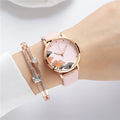 Simple Women's Ink Painting Quartz Watch