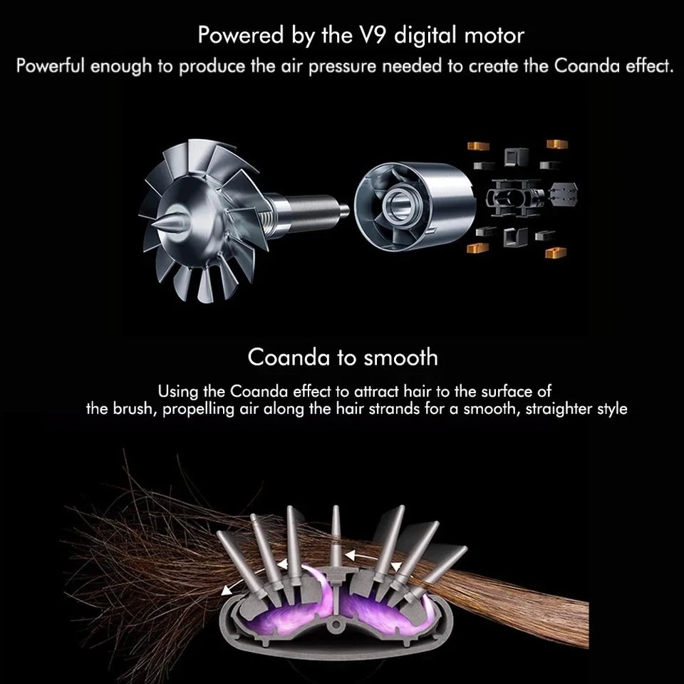 5-in-1 Multi Styler Hair Dryer | Curling Barrel & Hot Air Brush Styling Tool