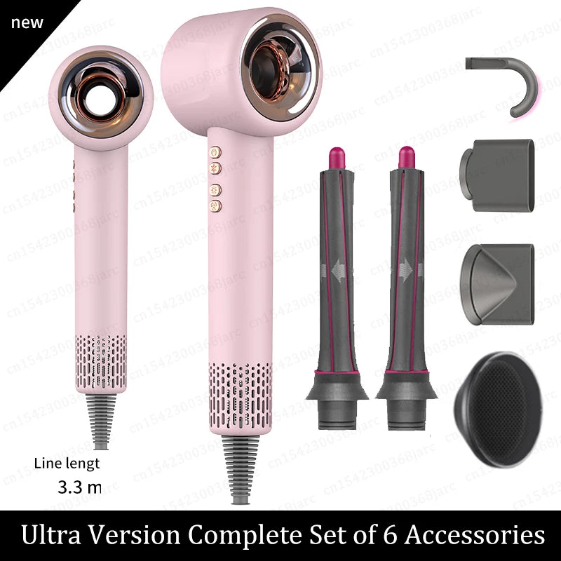 Professional Leafless Hair Dryer | Negative Ion Quick Drying & Hair Care