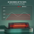 Ionic Hair Straightener Brush with LCD Display & Anti-Scald Comb