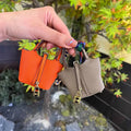 Mini Basket Bag Pendant | Cute Earphones Case | Keychain Charm