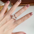 925 Sterling Silver Minimalist Heart Ring