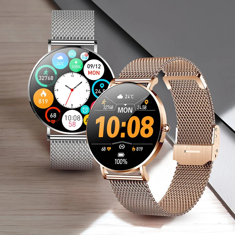 Ultra Thin Smart Watch Women + Box