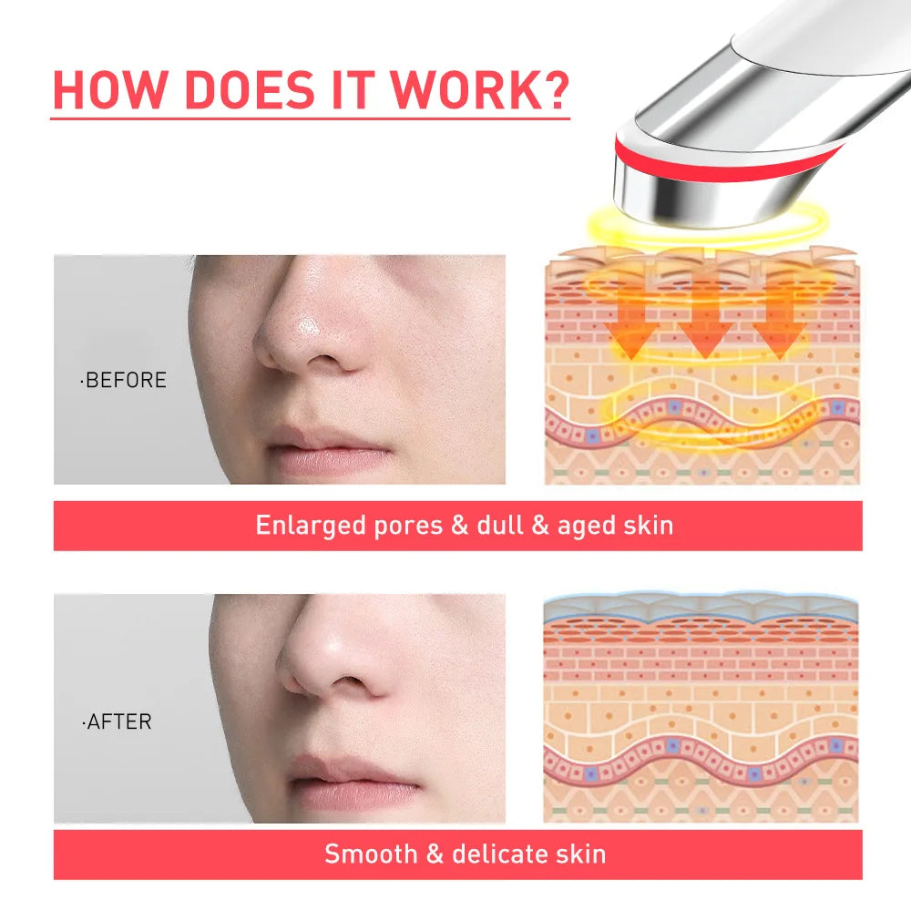 Handheld Skin Care Device: Vibrating Face Lift Massager