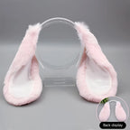 Plush Bunny Ear Headband – Cute Party Accessory & Soft Polyester