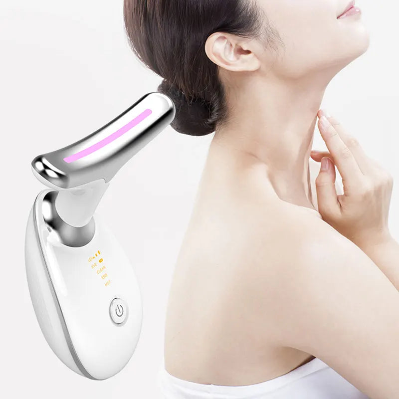 Wavy Facial Massager Microcurrent Skin Firming Device