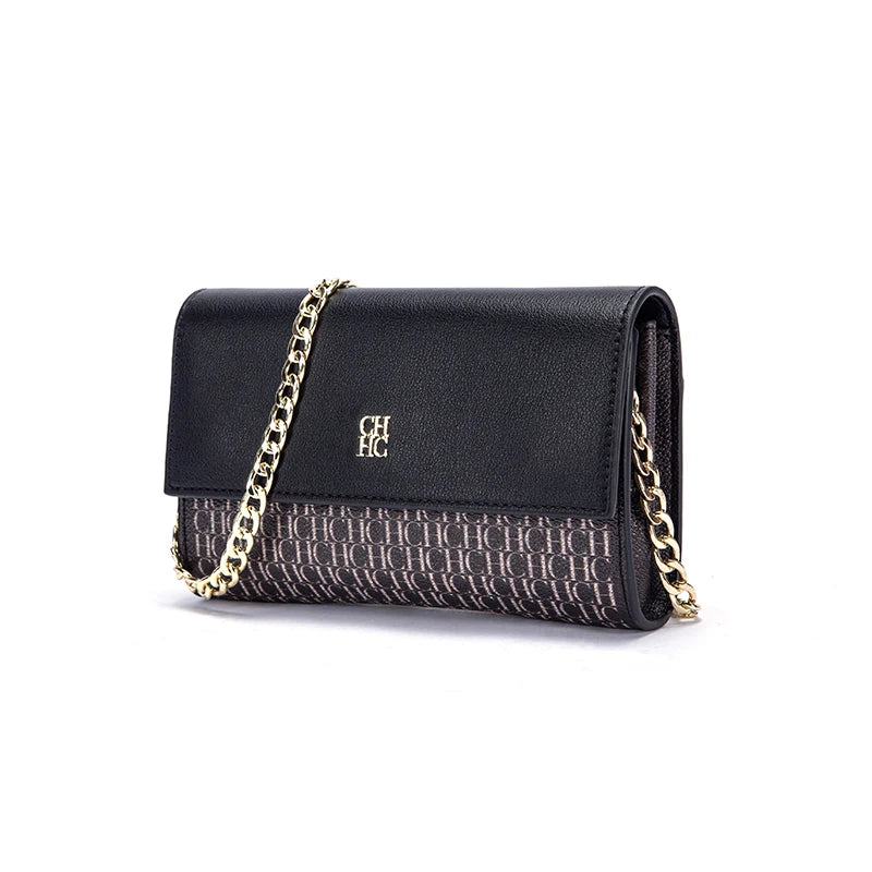 Classic Solid Color Chain Bag with Exquisite Craftsmanship