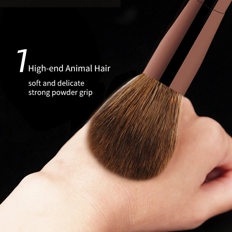 Mini Portable Makeup Brush Set 7-Piece