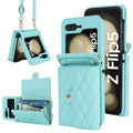Leather Crossbody Wallet Case Flip Cover