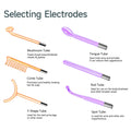 High-Frequency Facial Machine: 6 Neon & Argon Wands for Wrinkles & Acne