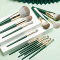 Professional Makeup Tools Set: Brushes, Sponge, Puff, Headband, Bowl