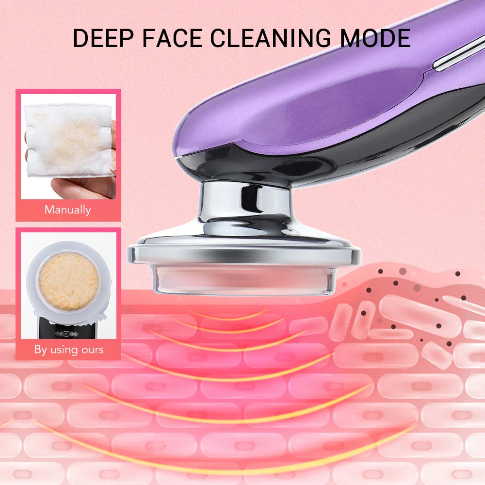 7-in-1 Anti-Aging EMS LED Face & Neck Firming Massager