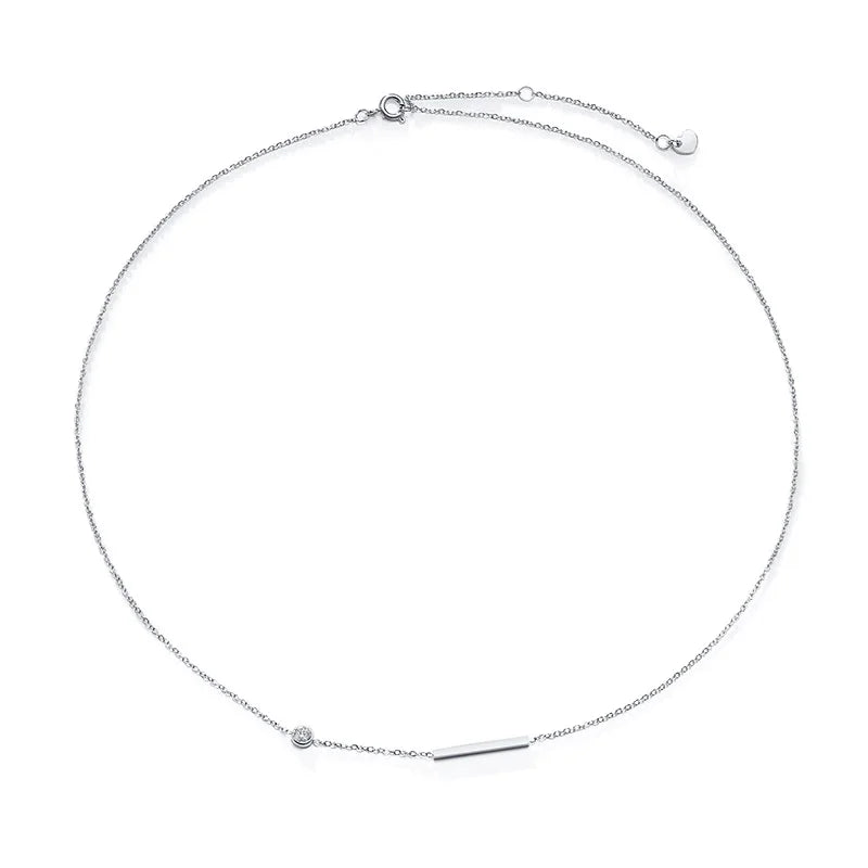Sideways Cross Necklace – Minimal Chic Gold Stainless Steel