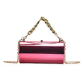Women's Gold Cylinder Clutch – Mini Party Crossbody Bag