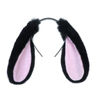 Plush Bunny Ear Headband – Cute Party Accessory & Soft Polyester