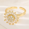 Versatile Rotatable Flower Ring – Adjustable Jewelry