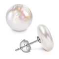 Freshwater Pearl Stud Earrings – 925 Sterling Silver