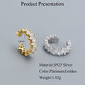 Luxury 925 Silver Horse Eye Zircon Ear Cuff – Non-Piercing