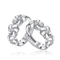 925 Silver Flower Earrings for Women – Charm Jewelry Gift