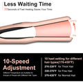 Portable Narrow Flat Iron for Short Hair | Hair Straightener & Curler