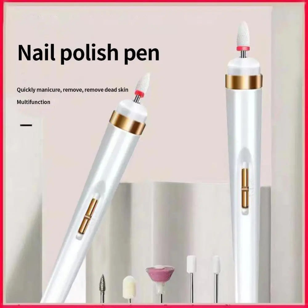 5 in1 Manicure Machine Set Electric Nail Drill Polisher Cordless
