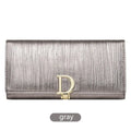 Fashionable Long Genuine Leather Wallet for Women