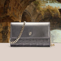 Classic Solid Color Chain Bag with Exquisite Craftsmanship