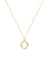14K Gold 925 Silver Cross Pendant Necklace for Women