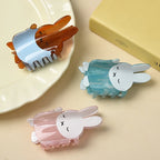 Cartoon Easter Bunny Hair Claw – Cute & Chic Acrylic Clip