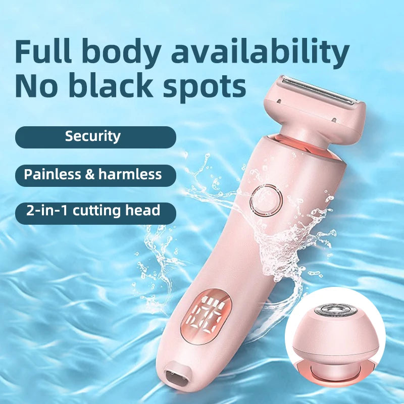 Painless USB Epilator – Rechargeable Hair Remover for Women