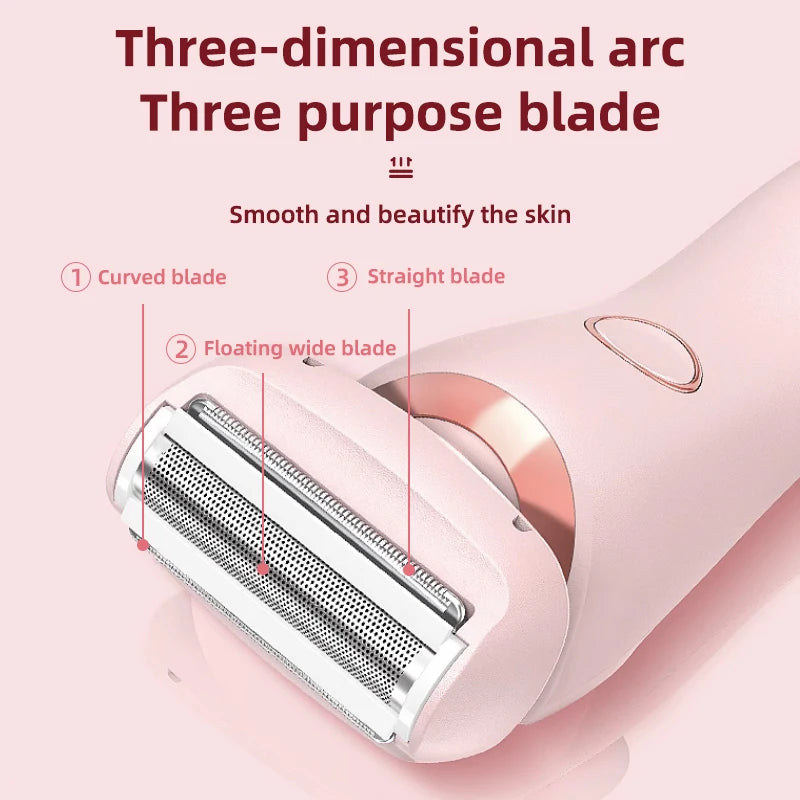 Painless USB Epilator – Rechargeable Hair Remover for Women