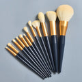 Professional Makeup Tools Set: Brushes, Sponge, Puff, Headband, Bowl