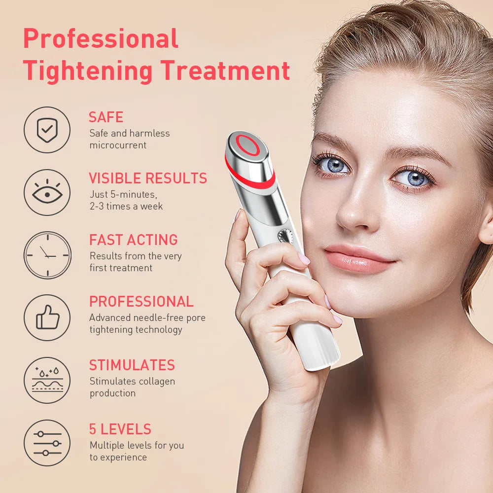 Handheld Skin Care Device: Vibrating Face Lift Massager