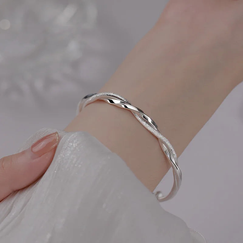 925 Silver Charm Bracelet – Elegant Gift for Her, Party-Ready