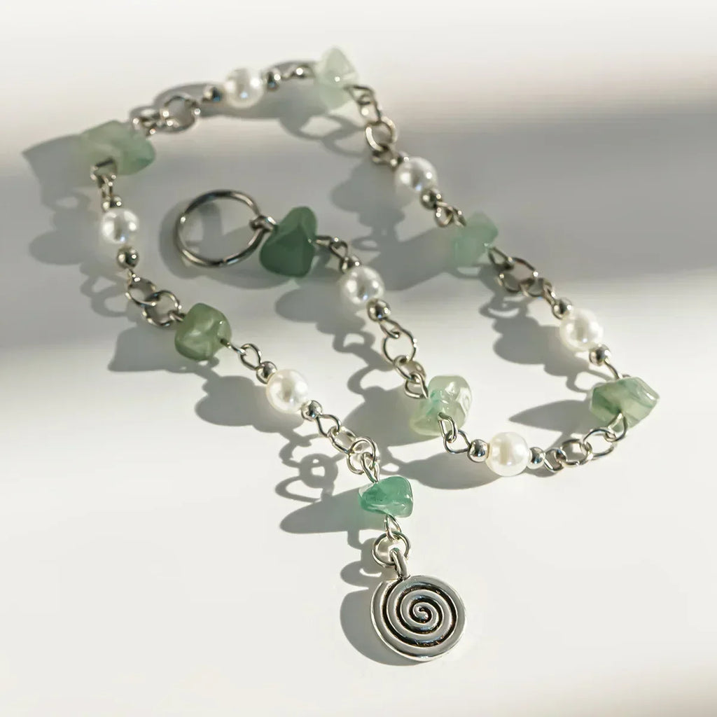 Boho Hair Chain Cuffs – Pearl & Stone Star + Butterfly Charms