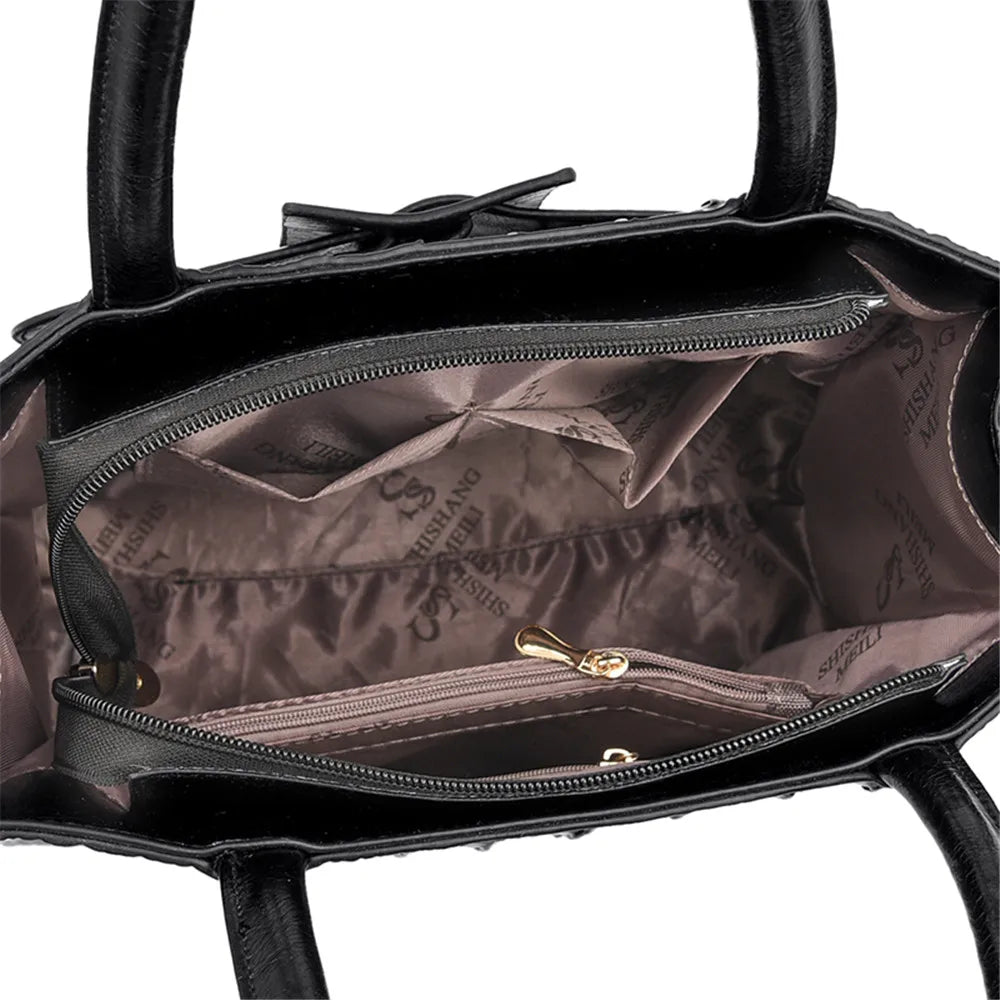 Luxury Crocodile Leather Handbag for Women