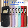 Leather Crossbody Wallet Case Flip Cover